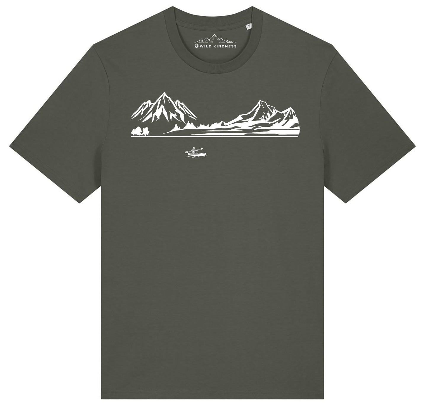 Kayaking T-Shirt Mens, Made From Organic Cotton