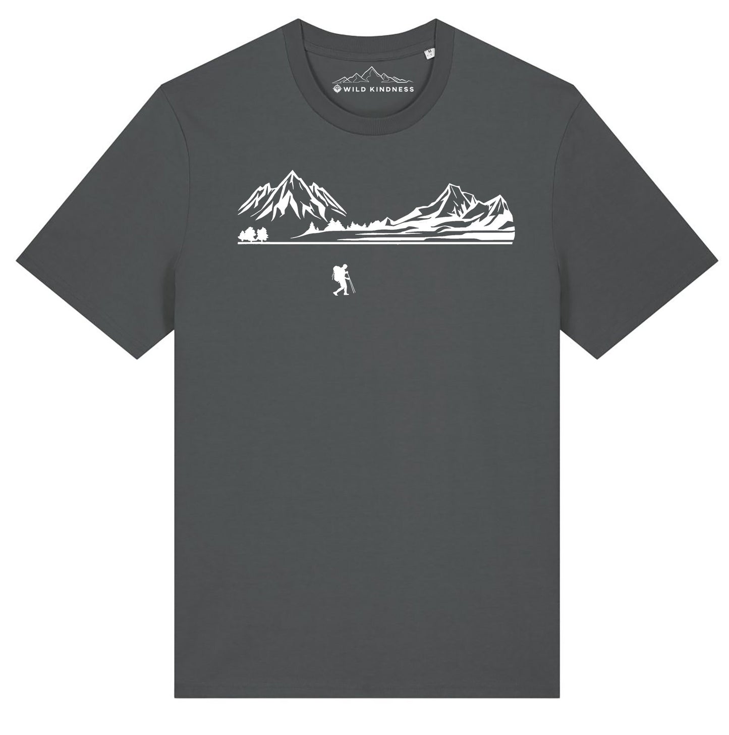 Hiking T-Shirt Mens, Made From Organic Cotton