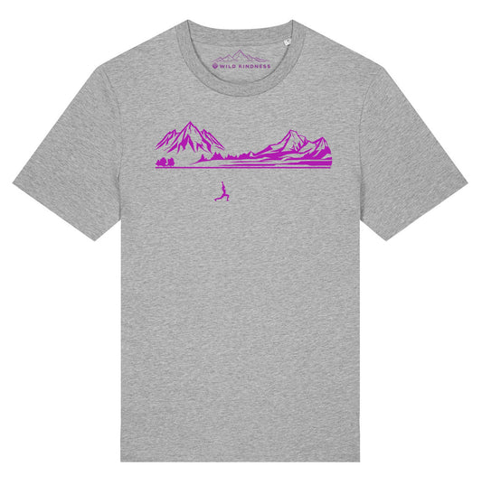 Yoga T-Shirt Womens, Made From Organic Cotton