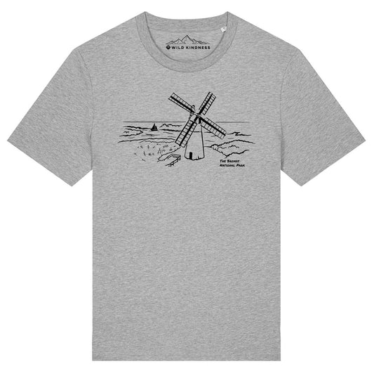 The Broads National Park T-Shirt, Unisex Fit Made From Organic Cotton
