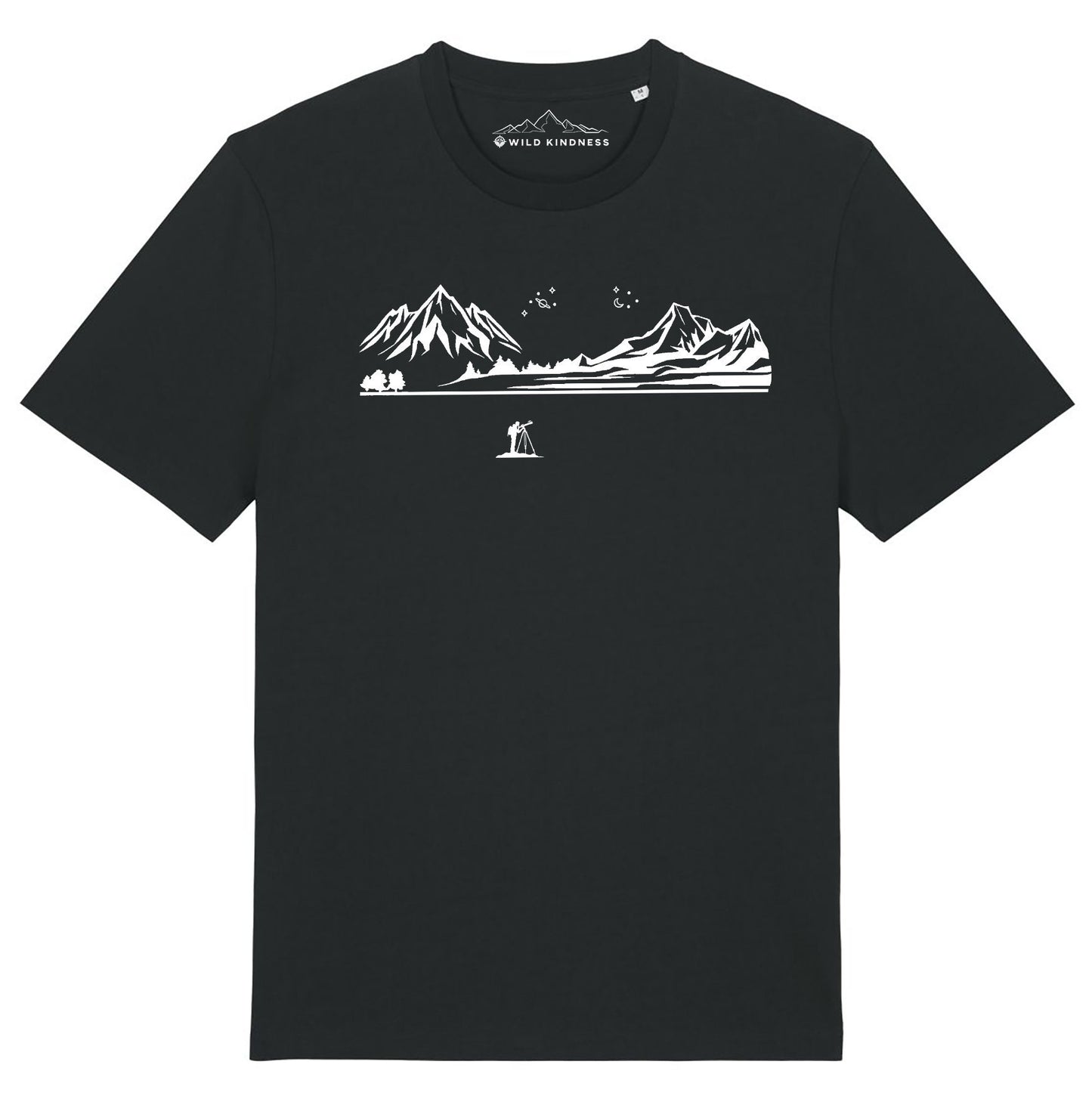Astronomer T-Shirt Mens Stargazing, Made From Organic Cotton