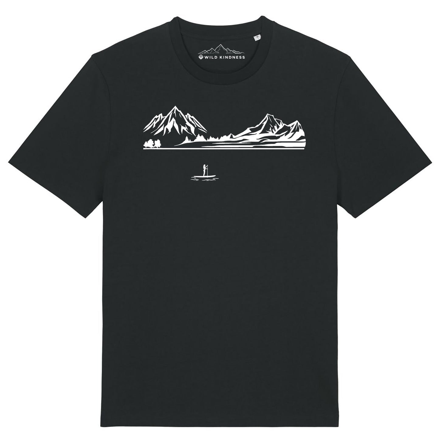 Paddle Boarding T-Shirt Womens, Made From Organic Cotton