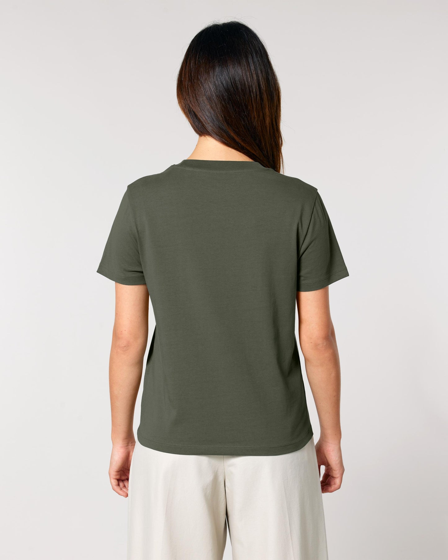 Walking With Whippet Dog Womens T-Shirt, Made From Organic Cotton