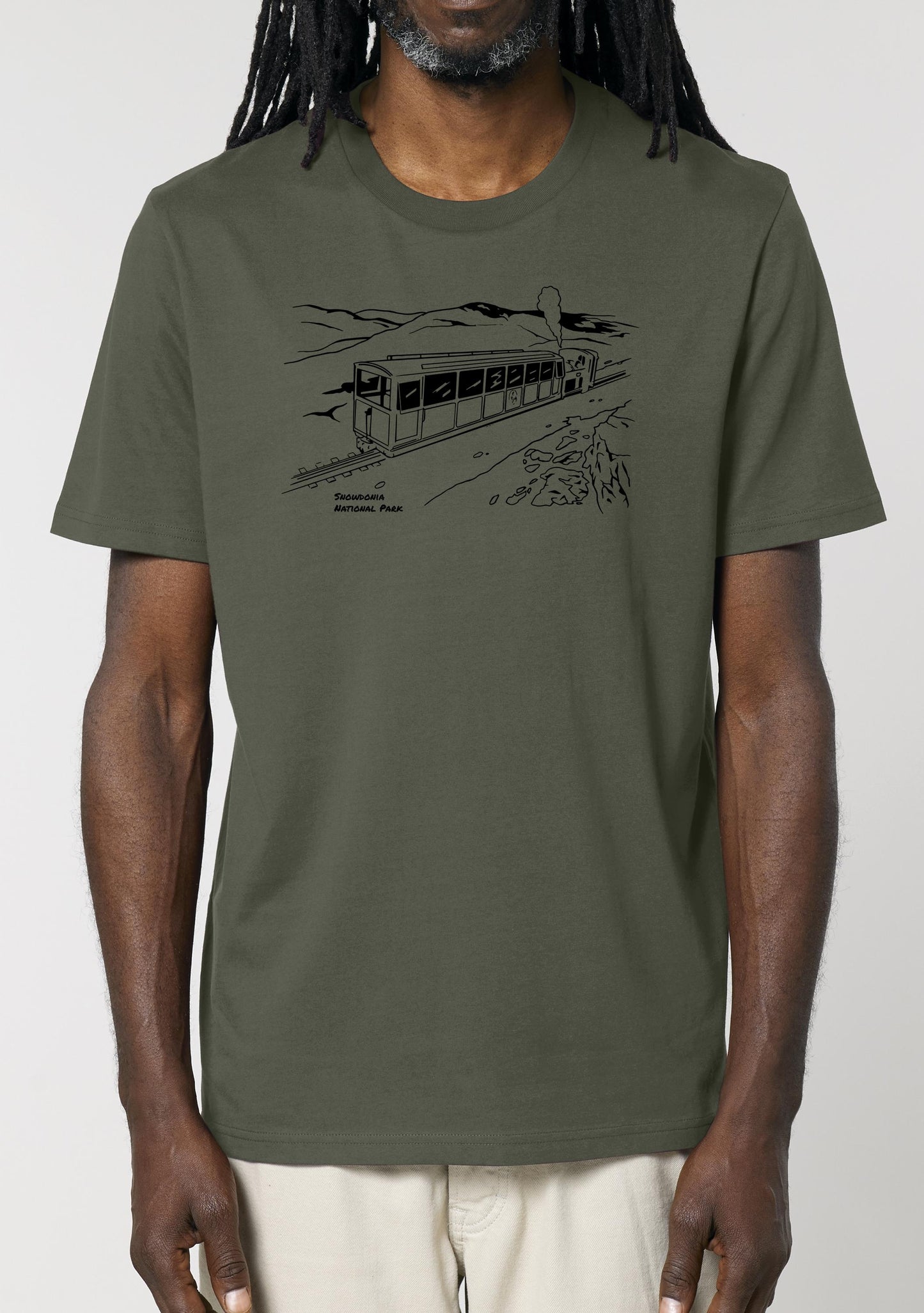 Snowdonia National Park T-Shirt, Unisex Fit Made From Organic Cotton