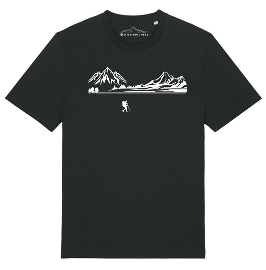 Hiking T-Shirt Mens, Made From Organic Cotton