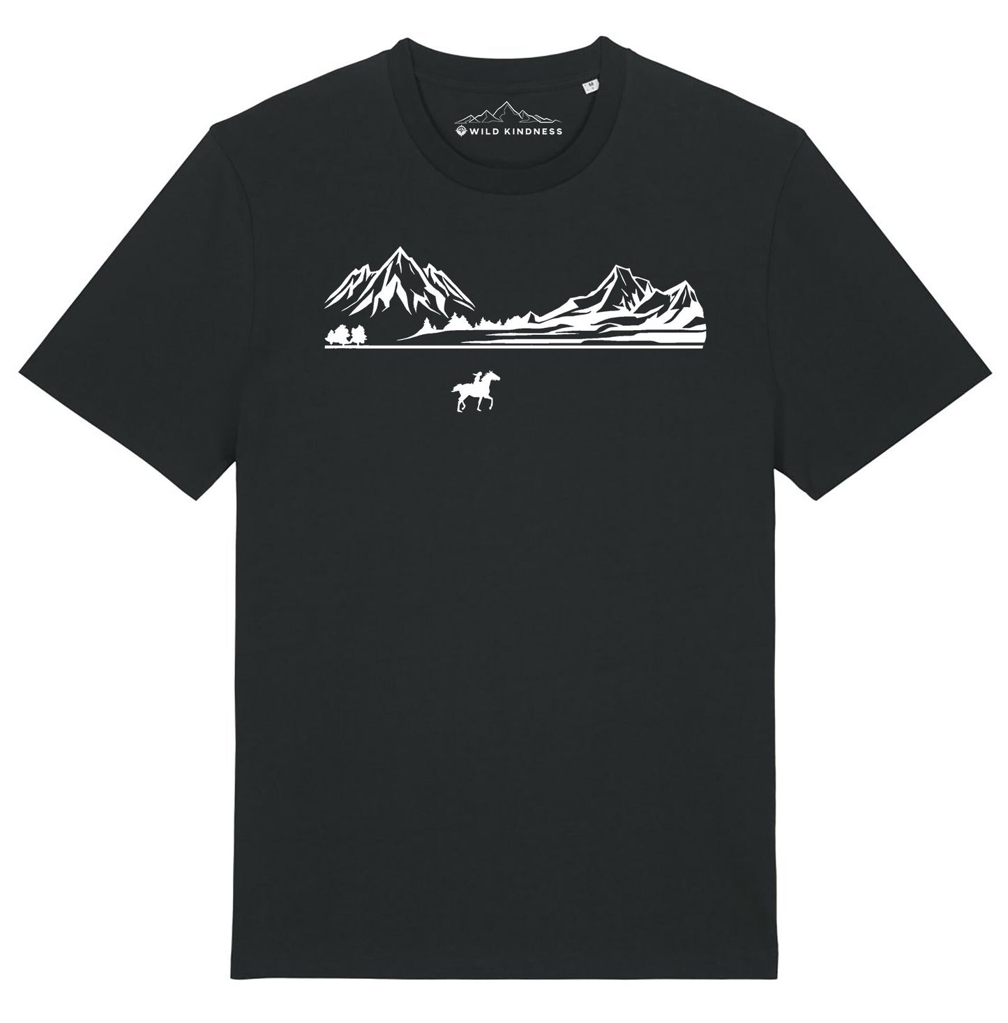 Horse Riding T-Shirt Womens, Made From Organic Cotton