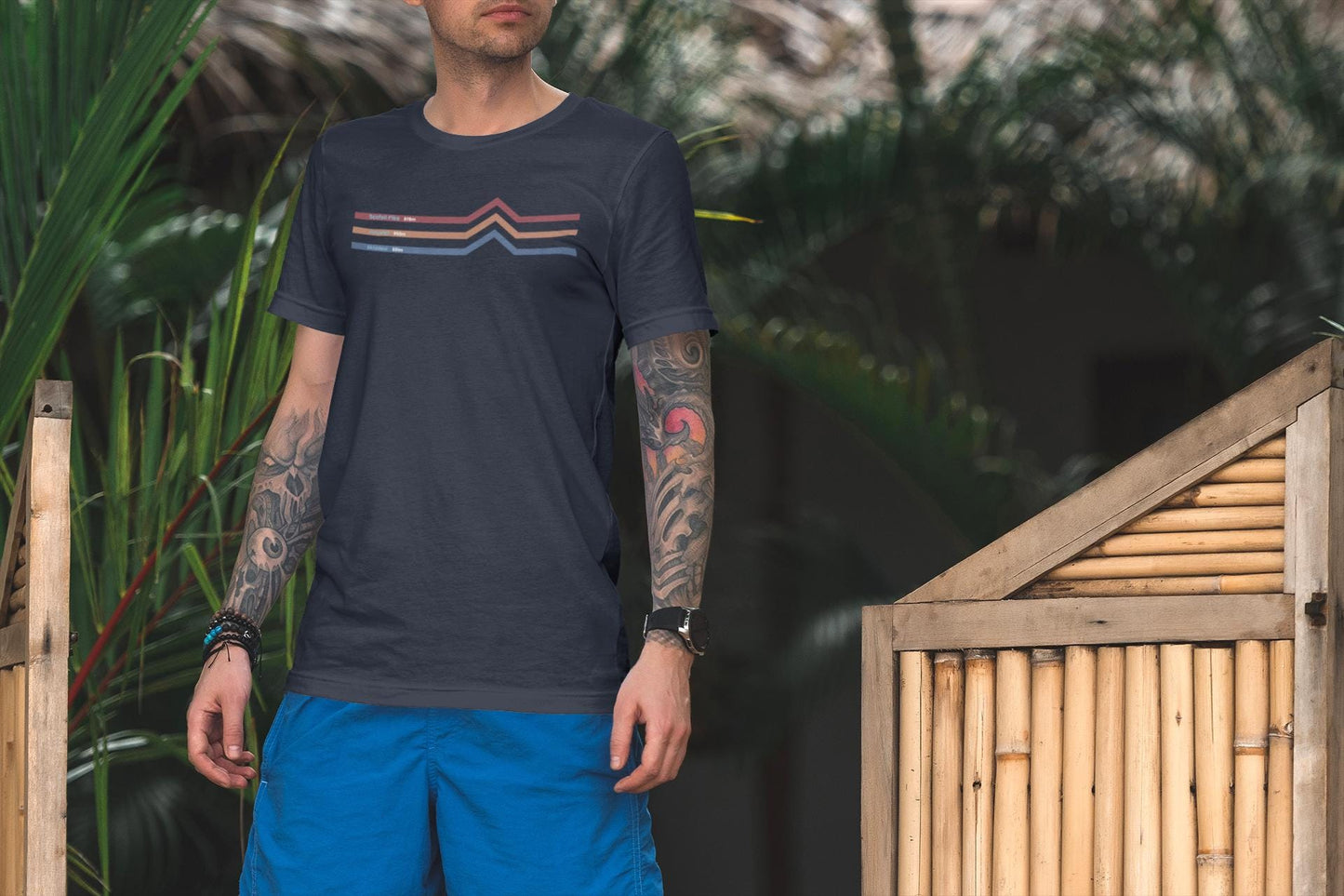 Lake District 3 Peaks Mountain Challenge Unisex T-Shirt, Made From Organic Cotton