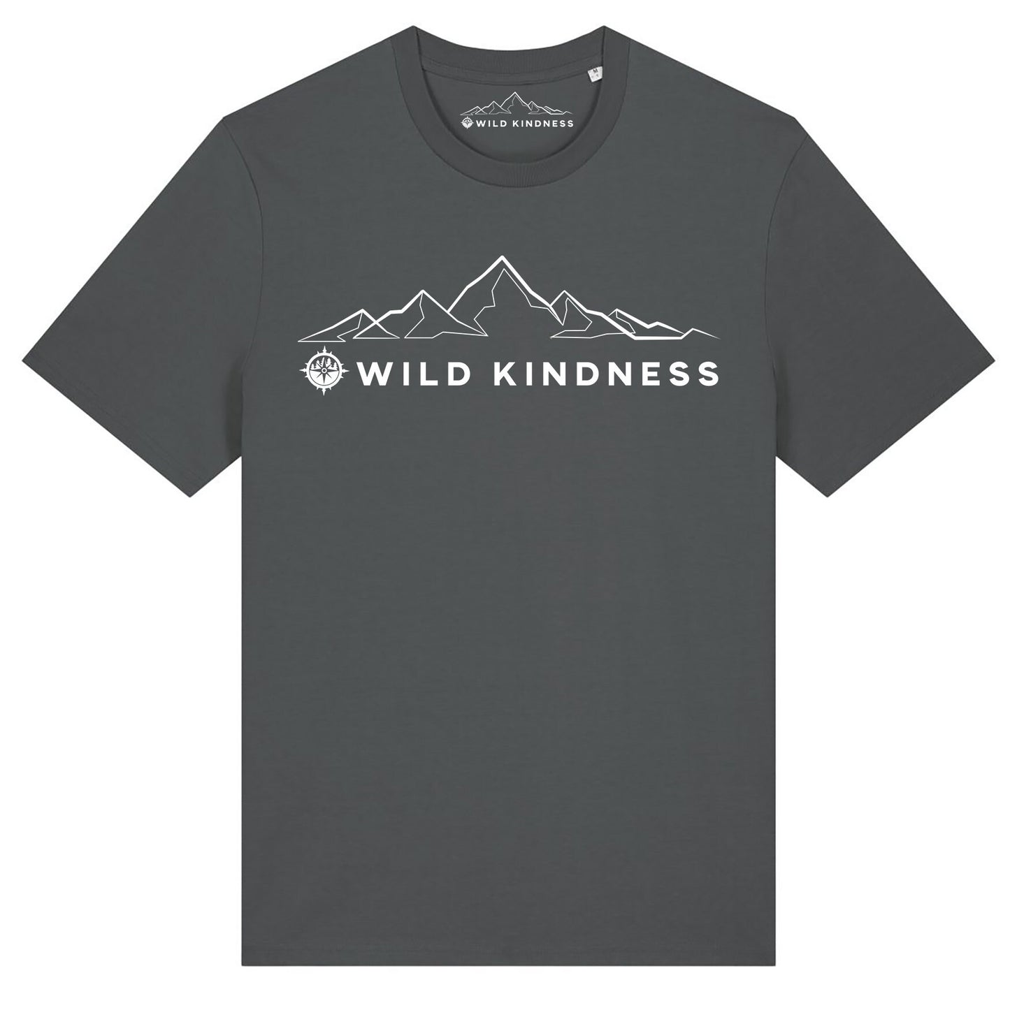 Wild Kindness Logo T-Shirt Mens, Made From Organic Cotton