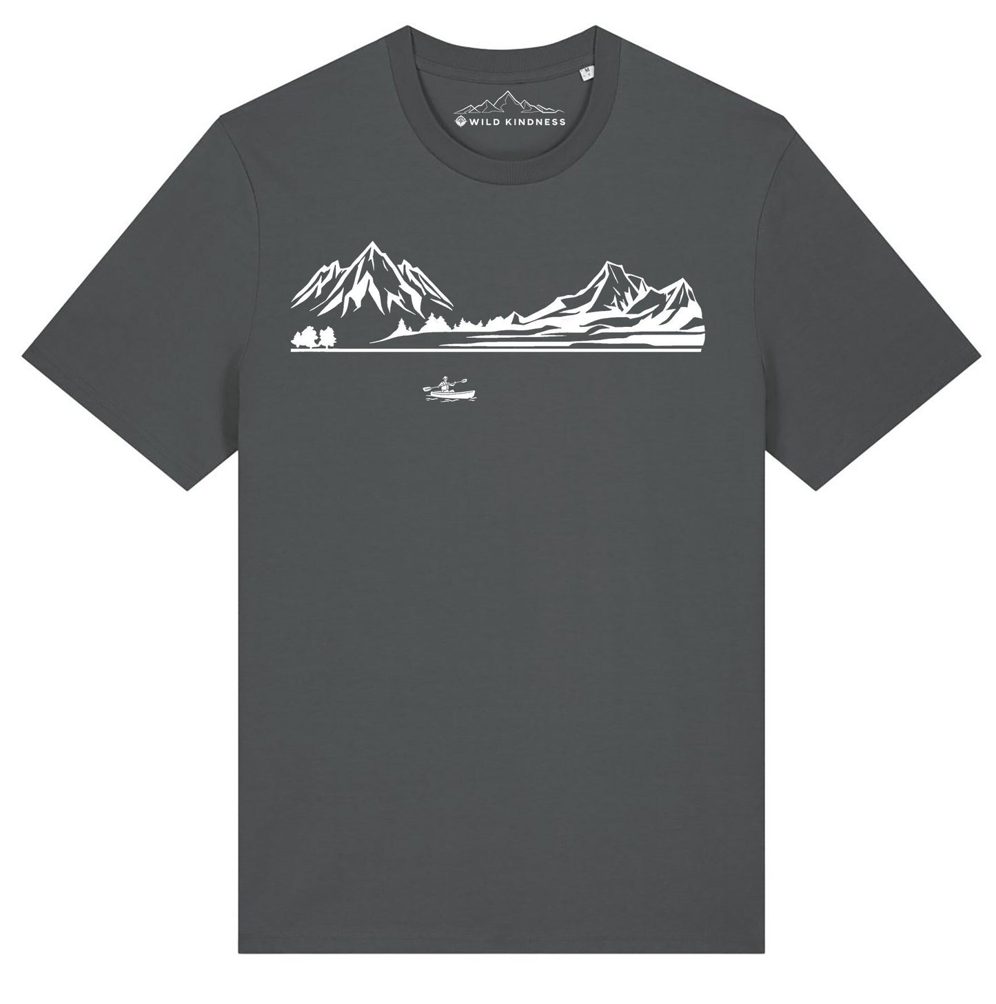 Kayaking T-Shirt Mens, Made From Organic Cotton