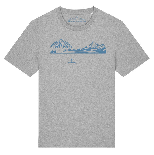 Paddle Boarding T-Shirt Womens, Made From Organic Cotton