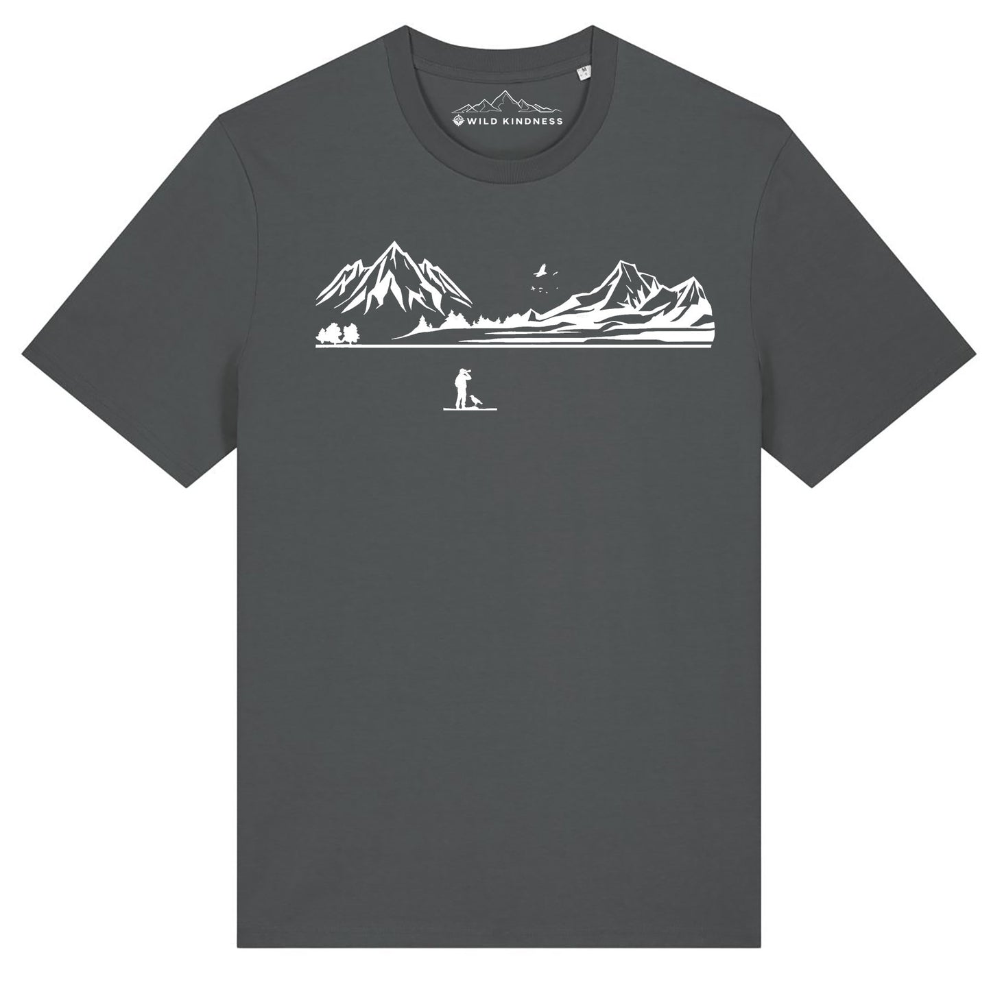 Bird Watching T-Shirt Mens, Made From Organic Cotton