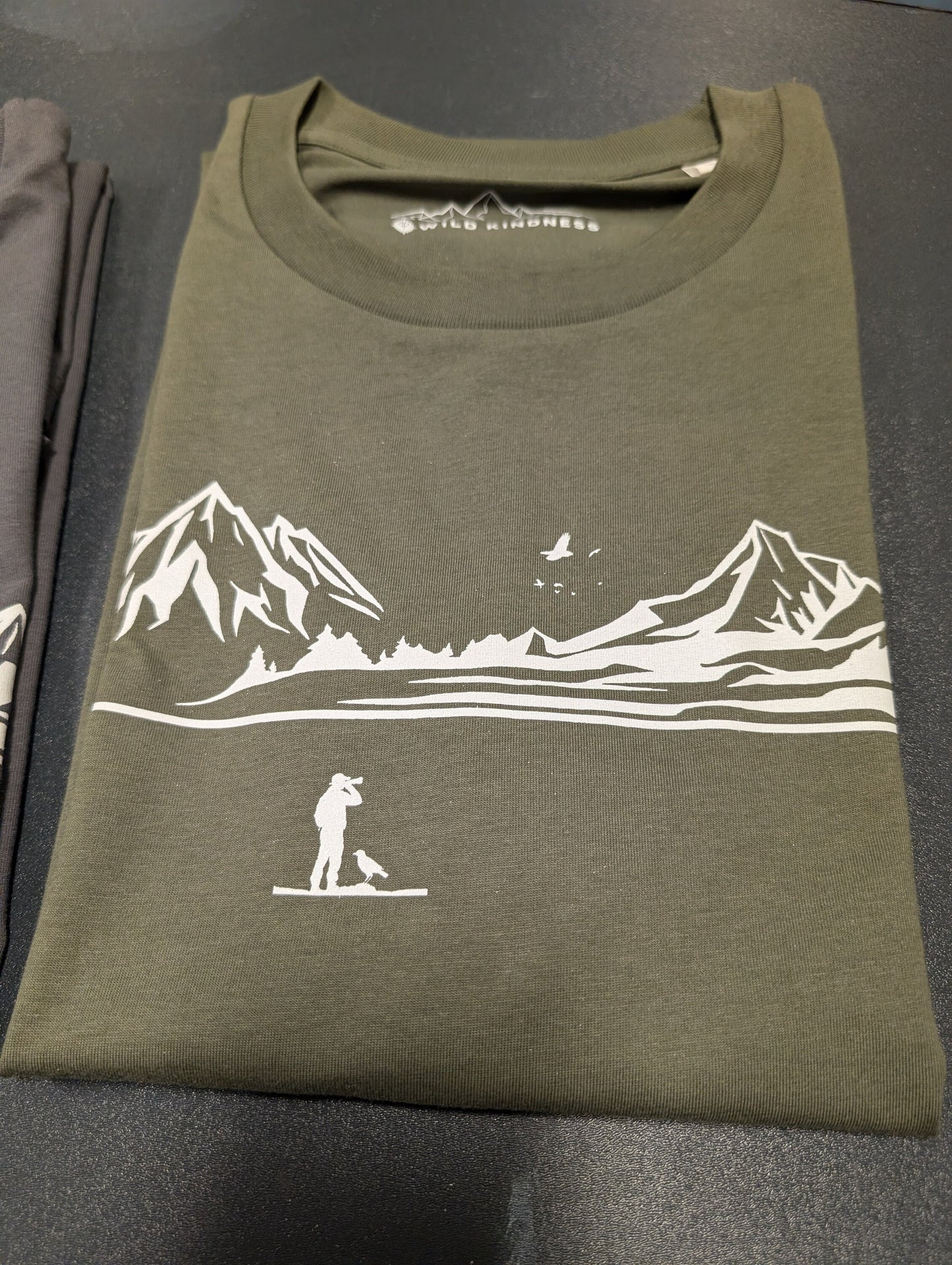 Bird Watching T-Shirt Mens, Made From Organic Cotton