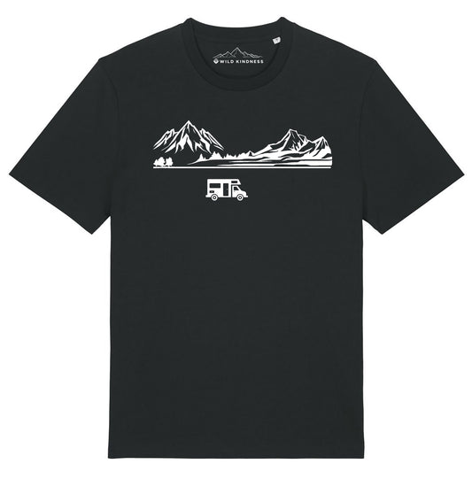 Motorhome T-Shirt Mens, Made From Organic Cotton
