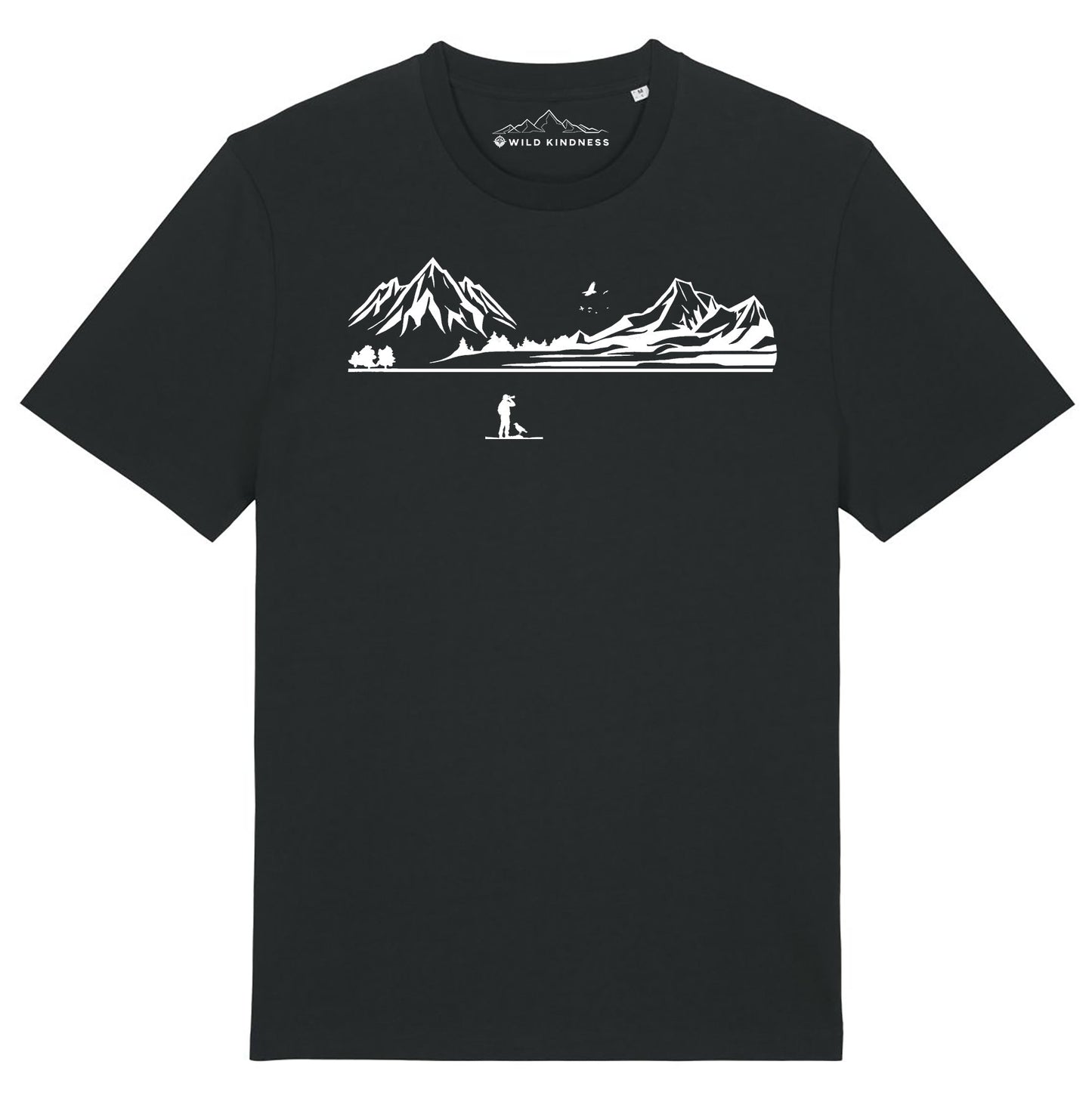 Bird Watching T-Shirt Mens, Made From Organic Cotton