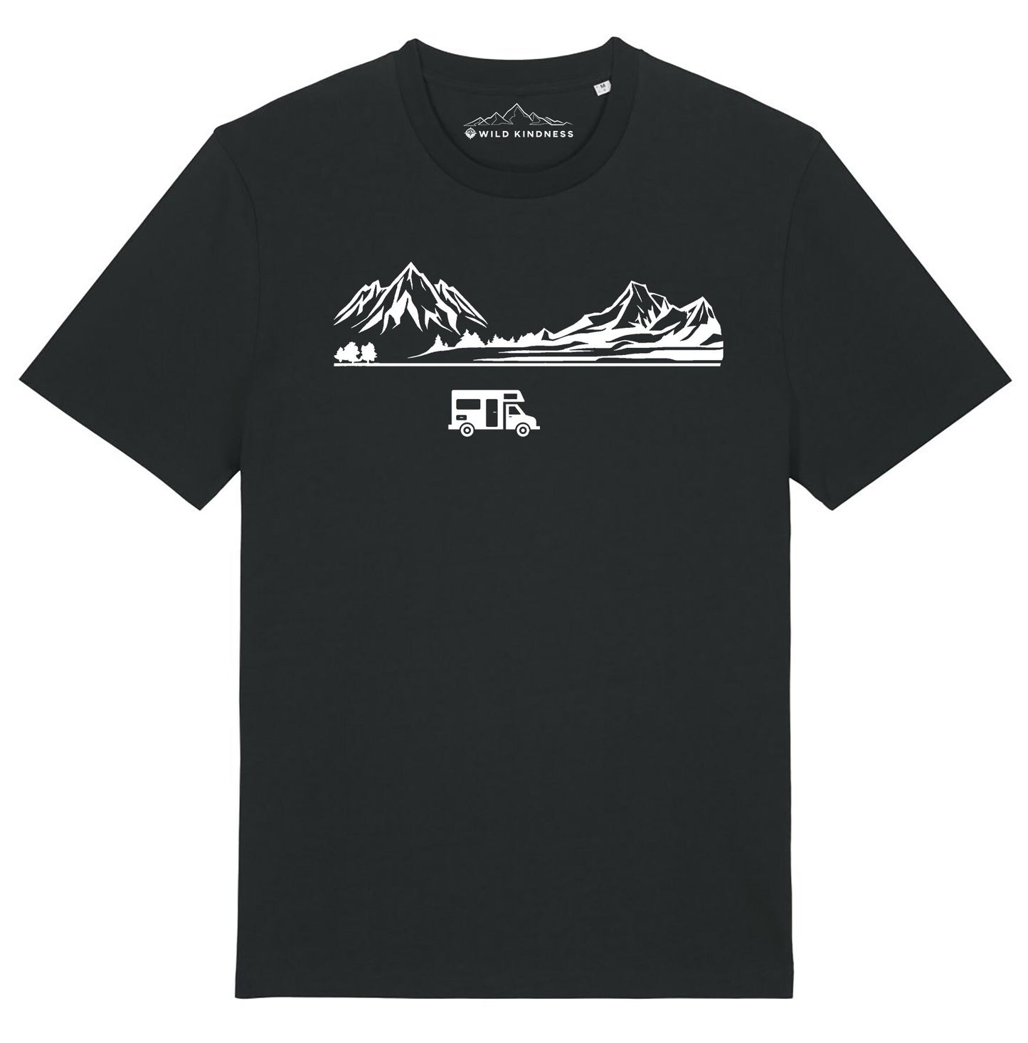 Motorhome T-Shirt Womens, Made From Organic Cotton