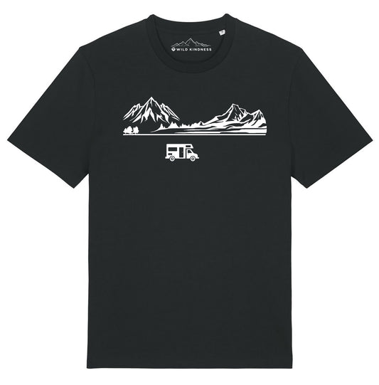 Motorhome T-Shirt Womens, Made From Organic Cotton