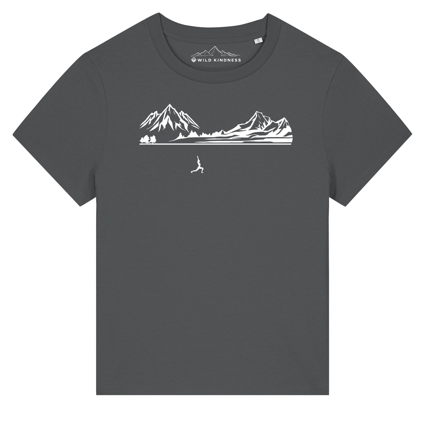 Yoga T-Shirt Womens, Made From Organic Cotton