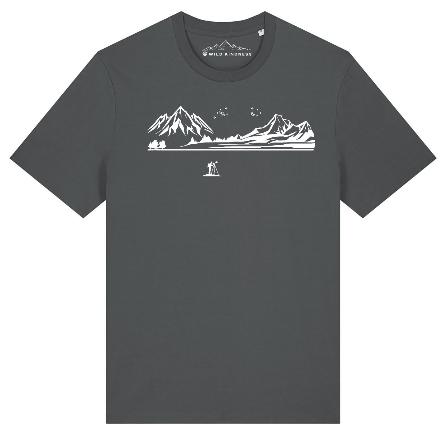 Astronomer T-Shirt Mens Stargazing, Made From Organic Cotton