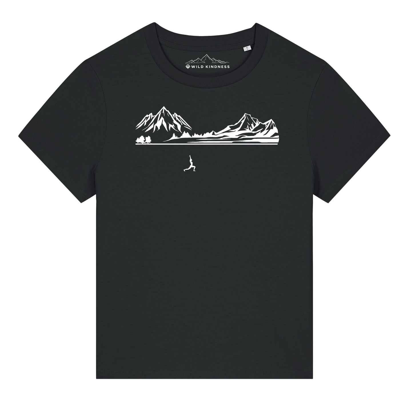 Yoga T-Shirt Womens, Made From Organic Cotton