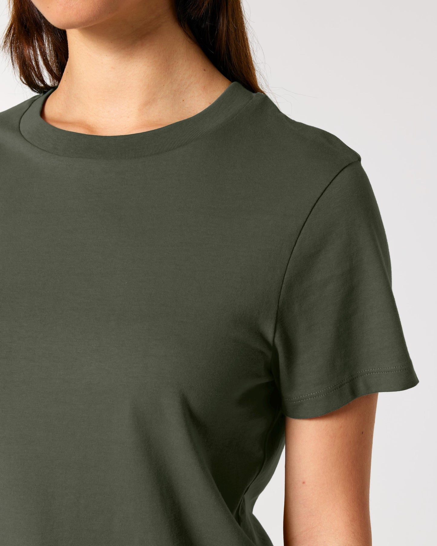 Walking With Weimaraner Dog Womens T-Shirt, Made From Organic Cotton