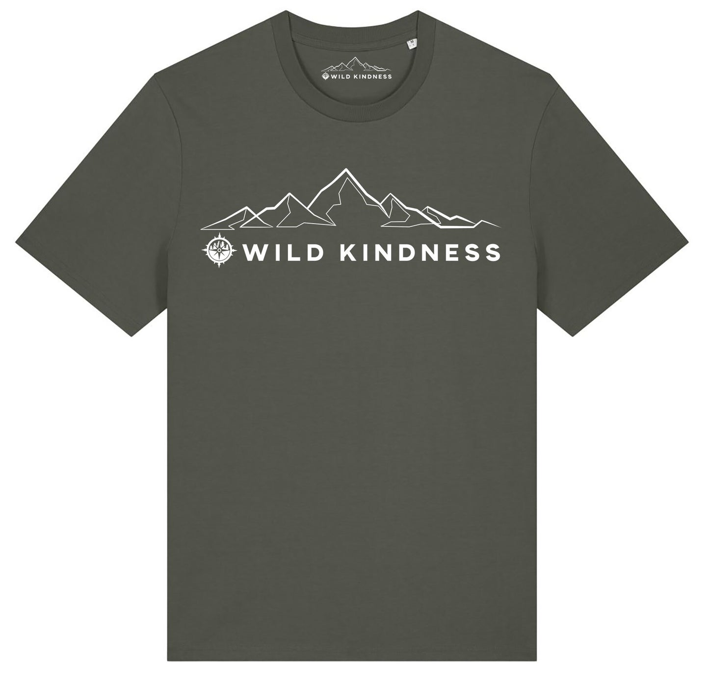 Wild Kindness Logo T-Shirt Mens, Made From Organic Cotton