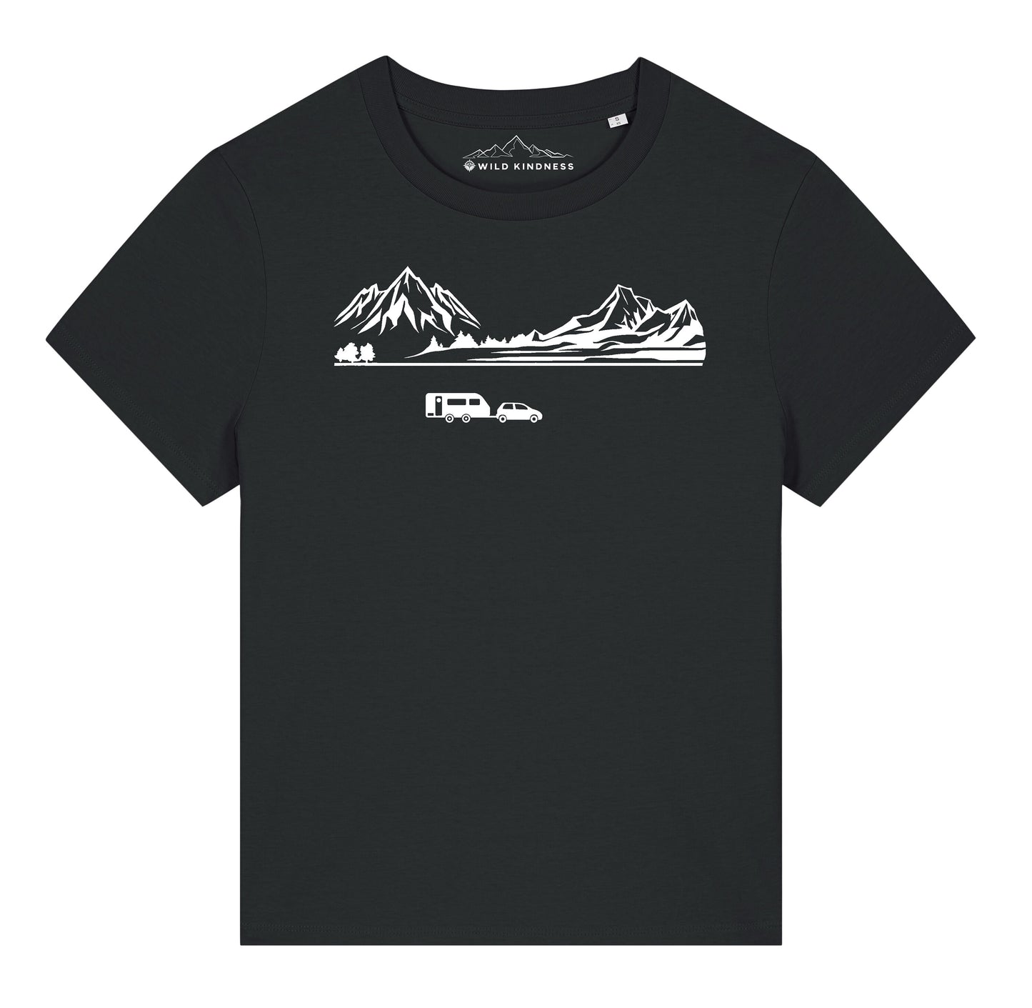 Caravan Tourer T-Shirt Womens, Made From Organic Cotton