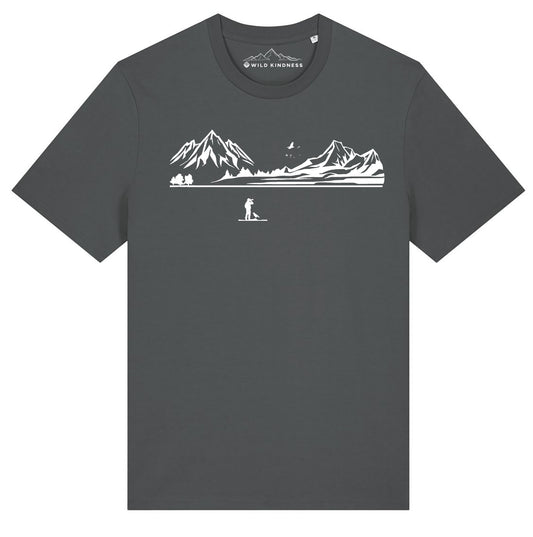 Bird Watching T-Shirt Mens, Made From Organic Cotton