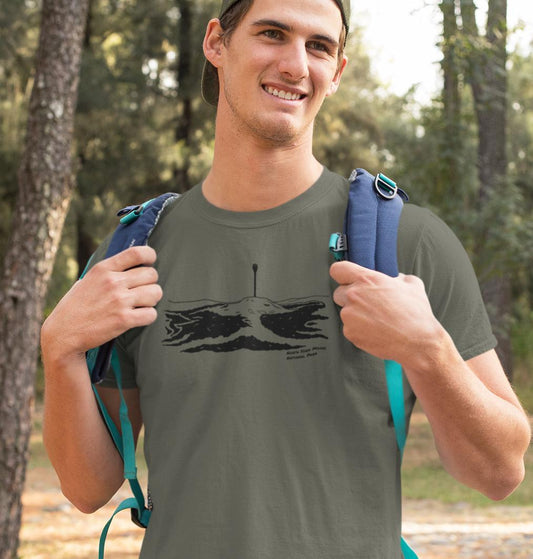 North York Moors National Park T-Shirt, Unisex Fit Made From Organic Cotton