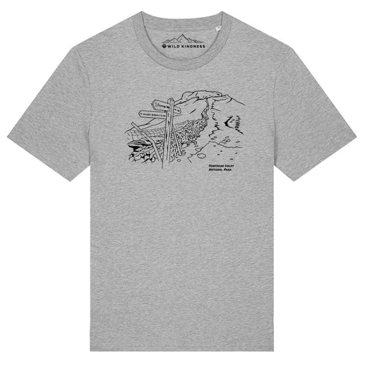Yorkshire Dales National Park T-Shirt, Unisex Fit Made From Organic Cotton