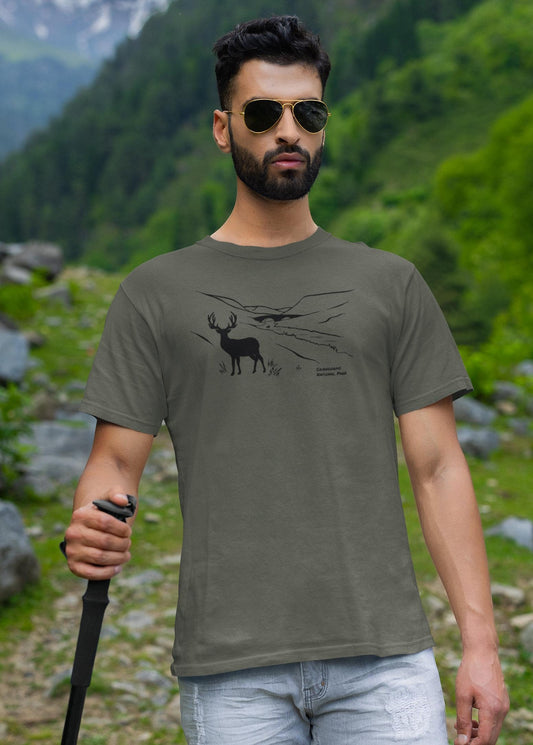 Cairngorms National Park T-Shirt, Unisex Fit Made From Organic Cotton