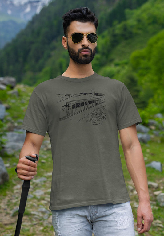 Snowdonia ERYRI National Park T-Shirt, Unisex Fit Made From Organic Cotton