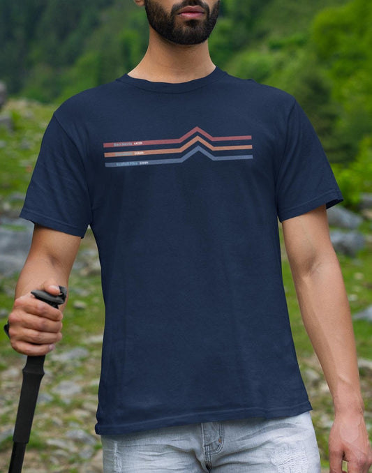 National 3 Peaks Mountain Challenge Unisex T-Shirt, Made From Organic Cotton